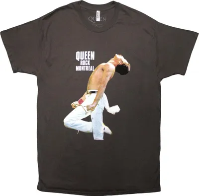 Produktbild von Queen - "Rock Montreal" T-Shirt für Herren/Damen Uni RO14133 (L) (Anthrazit)