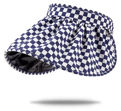 Produktbild von Faltbare Sonnenhüte mit breiter Krempe für Damen, faltbar, ideal für den Sommer.