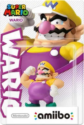 Zdjęcie produktu dla Nintendo Amiibo Supermario Wario różowy, jeden rozmiar