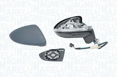 Produktbild von MAGNETI MARELLI 182201587300 Außenspiegel Seitenspiegel Links für VW Touran (5T1) Beheizt Elektrisch