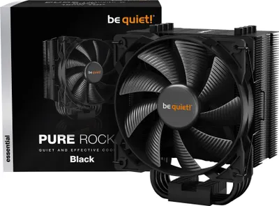 Obrázek produktu pro Be Quiet! Pure Rock 2 - vzduchový chladič procesoru - (pro: AM3, LGA1155, AM3+, LGA1150, LGA1151, LGA2011-3 (Square ILM))