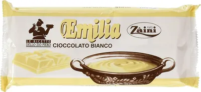 Produktbild von Zaini Schokoladenblock weiß - 1000 g
