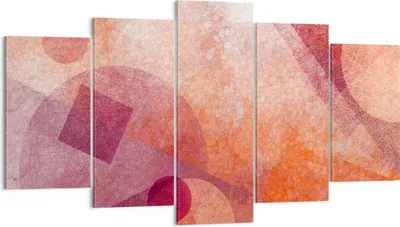 Produktbild von Bild auf Leinwand - Leinwandbild - Abstraktion modern - 160x85cm - Wand Bild - Wanddeko - Leinwanddruck - Bilder - Kunstdruck - Wanddekoration - Leinwand bilder - Wandkunst - EA160x85-3763