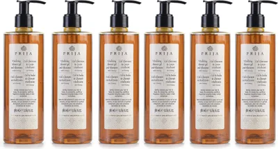 Produktbild von PRIJA flüssiges Shampoo/Duschgel Ginseng 6x380ml
