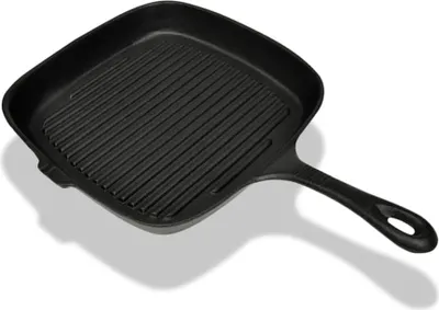 Produktbild von Grillpfanne Gusseisen 24 x 23 cm