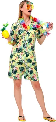Produktbild von Hawaii Kostüm Mrs. Tropical Maui Island für Damen