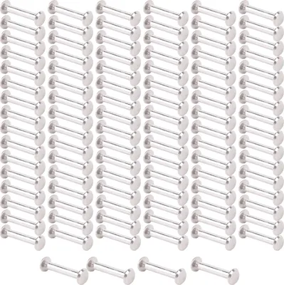 Obrázok produktu pre Estink Praktické 100 párov nitov M2 z nehrdzavejúcej ocele na rýchlu inštaláciu pre projekty DIY (3 * 15 * 6 mm)