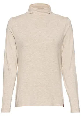 Produktbild von camel active Damen Langarmshirt mit Rollkragen Beige, Womenswear-S