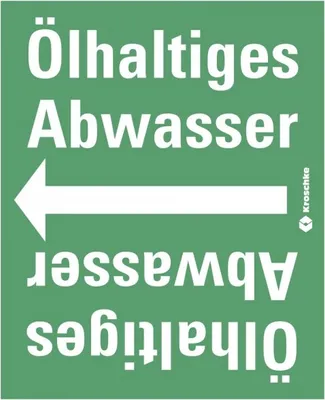 Produktbild von Dreifke® Rohrleitungsband Ölhaltiges Abwasser, praxisbewährt, ab Ø 50mm, grün...