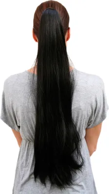 Produktbild von WIG ME UP Haarteil ZOPF EXTREM LANG glatt fallend SCHWARZ T113-2