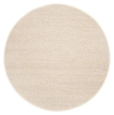 Produktbild von Wollteppich Rund - Twist Beige
