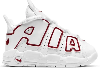 Produktbild von Nike Air More Uptempo White Varsity Red (TD) - EU 27