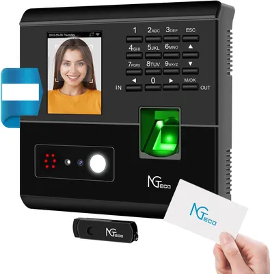 Obrázok produktu pre Registrátor pracovného času pre zamestnancov biometrický PIN WiFi NGTeco MB1