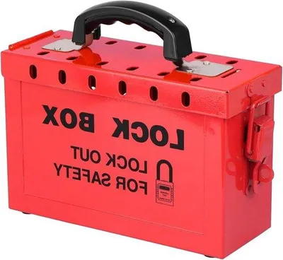 Produktbild von Sicherheitsbox mit 12 Schlitzen, Heavy Duty, Gruppenarretierung, Industrie