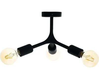 Produktbild von EGLO Bocadella 1, 3 Glühbirne(n), E27, IP20, Schwarz
