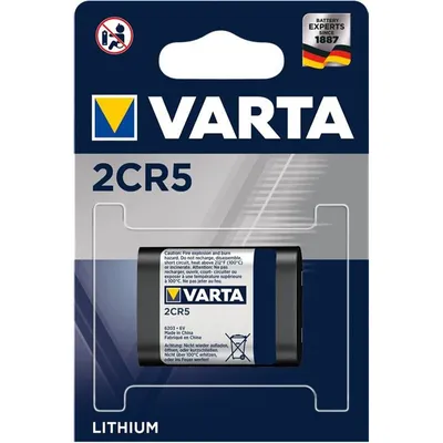 Immagine prodotto di 10X Varta 48157 Professional Lithium 2 CR 5 (6203) - Batteria al litio fotografica, 6 V