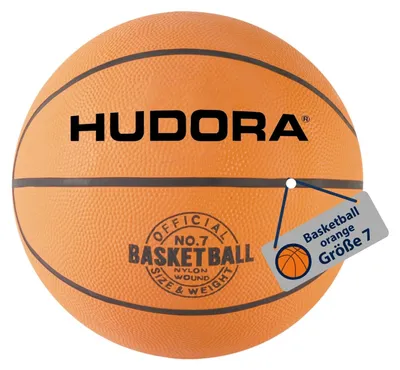 Imagen del producto de Balón de baloncesto, grado 7 (naranja, sin inflar)