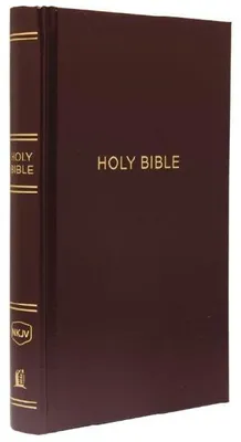 Produktbild von NKJV, Pew Bible, Hardcover, Burgundy, Red Letter, Comfort Print
