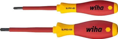 Produktbild von Wiha SoftFinish® electric Xeno Schraubendrehersatz, 2-tlg. (SB 327 S2)