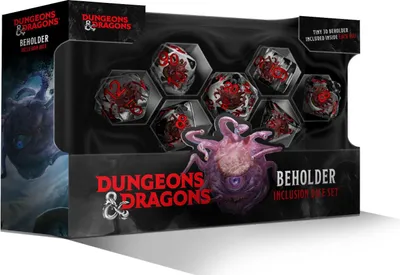 Obrázok produktu pre Súprava kociek Dungeons & Dragons Resin Beholder Set