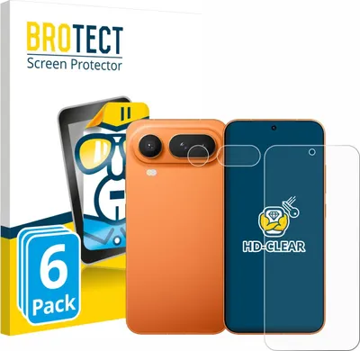 Produktbild von 6x Für Honor Magic 8 Pro Lite (Display+Kamera) Schutzfolie BROTECT Displayschutz Display Schutz Folie Klar Transparent
