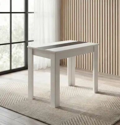Produktbild von VCM VCM Esstisch, Holzwerkstoff Küchentisch H. 75 x B. 80 x T. 50 cm, kompakter Speisetisch für Küche & Essbereich, Tisch Disalo