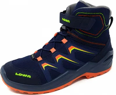 Produktbild von Lowa Maddox GTX Jungen Wanderstiefel in Blau, Größe 37
