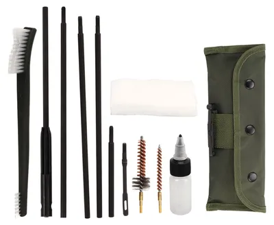 Produktbild von Rohrbürsten-Set, Reinigungsset, multifunktional für 5,56 mm .223 .22 .257
