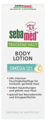 Obrázek produktu pro Sebamed tělové mléko Omega Hydratační krém pro suchou pokožku 200ml