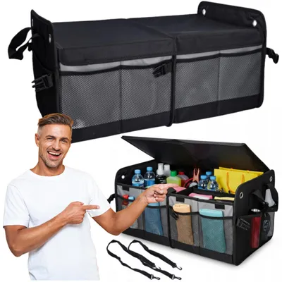 Obrázek produktu pro Organizér do kufru auta XL 60x35x30 cm taška Oxford 600D
