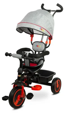 Toyz Dreirad Buzz, rot, für Kinder 18 Monate – 5 Jahre