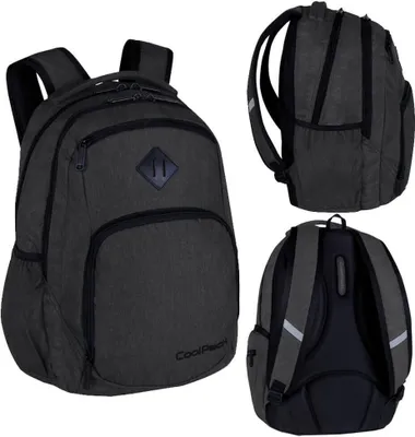 Produktbild von Coolpack Break SNOW BLACK 2-Kammer-Rucksack