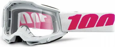 Produktbild von 100percent Accuri 2 Junior Brille Weiß Clear Lens/CAT0 Weiß Clear Lens/CAT0