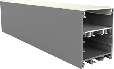 Produktbild von LED Leuchtenprofil extrabreit 2m EXO-TI1_32 (32 mm) – Aluminiumprofil für leistungsstarke LED-Strips