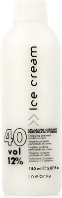 Obrázok produktu pre Inebrya Ice Cream Oxydizing Emulsion 40 Volume (12%) 150 ml