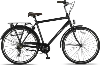Produktbild von Altec Cityräder Herren Metro 28 Zoll 50 cm Herren 7G Felgenbremse Mattschwarz