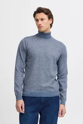 Image de Blend BHBruton Pull à col roulé pour homme Pull en maille fine Pull à col roulé bord-côte Regular fit