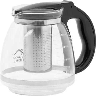 Zdjęcie produktu dla Czajniczek MagicHome TP021, 1500 ml, szkło/PP/stal nierdzewna