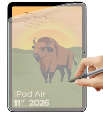 Produktbild von Matte Folie für iPad Air 11" M4 2026, Bizon Tab Film Matte, 1 Stück