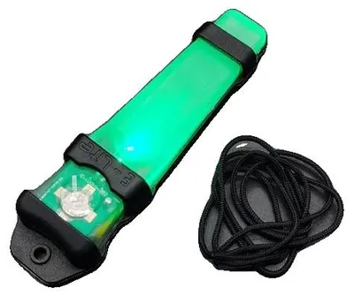 Produktbild von Helm Taschenlampe, wasserdicht, LED Licht, Grün Schwarz