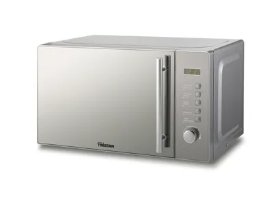 Produktbild von Tristar MW-2705 Mikrowelle, Glasdekor, 1000 Watt, 20 l Volumen, Grillfunktion
