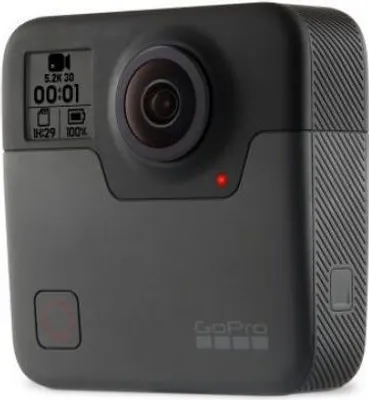 Produktbild von GoPro Fusion - Mikro-USB - Schwarz - 18 MP - 4K Ultra HD - 30 fps - Akku