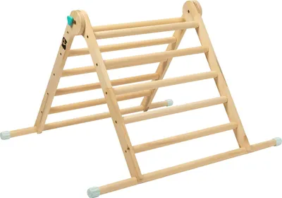 Zdjęcie produktu dla Trójkąt wspinaczkowy Active Tots 91x78x58 cm drewniany