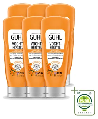 Zdjęcie produktu dla 6 sztuk kremowego odżywki nawilżającej Guhl - 200 ml - opakowanie zbiorcze