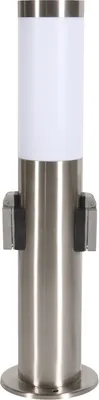 Produktbild von Wegeleuchte Wegelampe Edelstahl 45cm 2x Steckdose Aussenleuchte