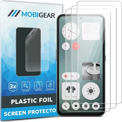 Produktbild von Mobigear  Nothing CMF Phone 1 Displayschutz Schutzfolie - Hüllenfreundlich (3er Pack)