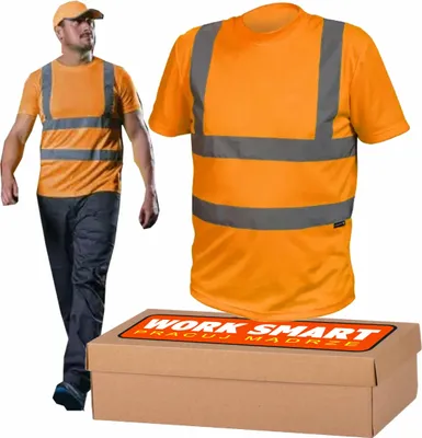 Produktbild von Reflektierendes Arbeits-T-Shirt XL orange HOGERT ROSSEL