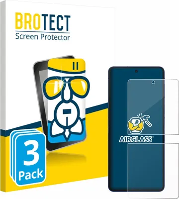 Produktbild von 3x BROTECT Schutzglas für Samsung Galaxy Z Flip 7 Schutzfolie Panzer Folie Glas Display Schutz klar