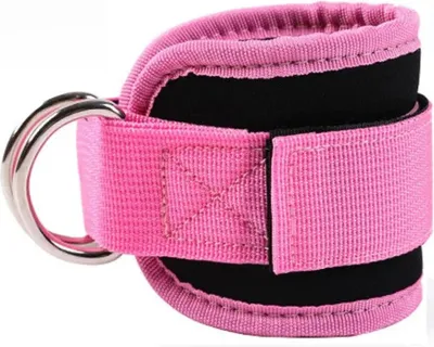Produktbild von Beinschlaufe mit Klettverschluss, Hochwertige Fußmanschette für Oberschenkel & Gesäßtraining, Fitness & Kabelzuggerät