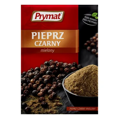 Produktbild von Pieprz czarny mielony Prymat 20 g